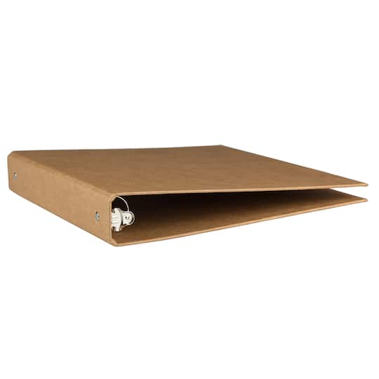 JAM Paper 1" Brown Kraft 3-Ring Binder